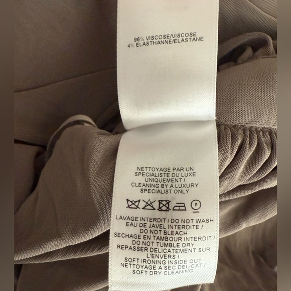 Alaïa Black Pipe Asymmetric One Shoulder Jersey Maxi Dress Evening NWT - Picture 10 of 14